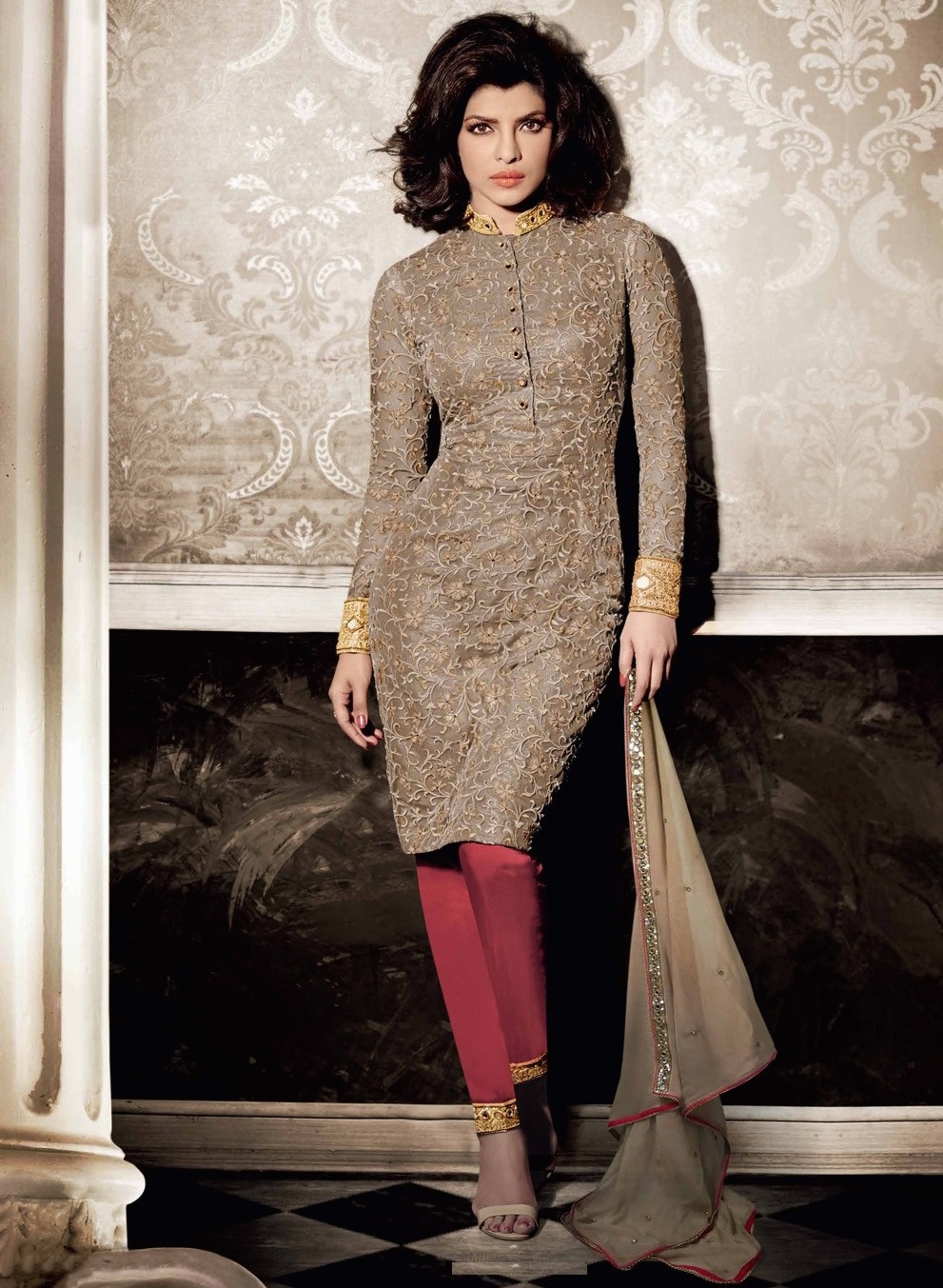 priyanka chopra punjabi suit